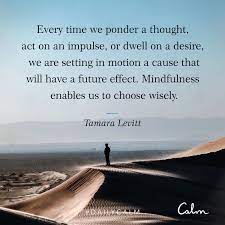 They strike a deep and meaningful chord and touch us. Daily Calm Quotes Every Time We Ponder A Thought Act On An Impulse Or Dwell On A Desire We Are Setting In Motion A Daily Calm Calm Quotes Impulsive Quote