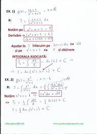 Joi feb 03, 2011 11:20 am. Integrale Nedefinite Rezolvate Prin Schimbarea De Variabila Clasa A 12 A Jitaruionelblog Pregatire Bac Si Evaluarea Nationala 2021 La Matematica Si Alte Materii Materiale Lectii Formule Exercitii Rezolvate Matematica Gimnaziu Si Liceu