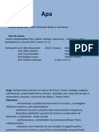 La cate grade ingheata apa. Apa Proiect Interdisciplinar