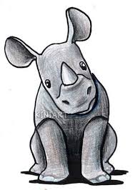 My Little Hero Rhino Baby Rhino Drawing By Kim Niles Combined Info From Two Different Captions Baby Cartoon Drawing Cartoon Drawings Rhino Art