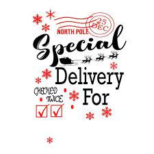 Download Svg Special Delivery Santa Sack Design Santa Letter Design Etsy Christmas Labels Santa Letter Christmas Svg