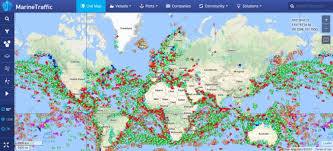 Marinetraffic has launched a google map displaying real time information about ship/vessel movements throughout the seas similar to vesselfinder.marine traffic is. Tracking Ships At Sea