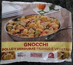 Localiza tu modelo de ñoquis mercadona o parecido en esta página web! Gnocchi Pollo Y Verduras Hacendado