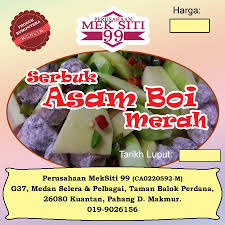 Asam boi merah 红梅李 red sour plum. Serbuk Asam Boi Merah Facebook
