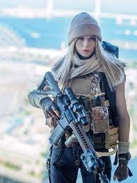 صور خلفيات للهواتف Pubg Mobile Wallpapers Military Girl Warrior Woman Army Girl