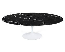 Dimensions 28.25h x 96w x 54d. Saarinen 96 Oval Marble Tulip Dining Table Eero Saarinen Njmodern Furniture
