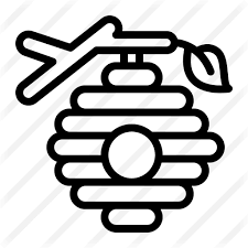 Beehive Free Vector Icons Designed By Dr Iconsart In 2020 Vector Icon Design Vector Icons Icon Design