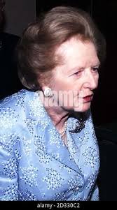Margaret Thatcher, futur premier ministre du Royaume-Uni, vers 1970.  Archives CSU/avec la permission d'Everett Collection Photo Stock