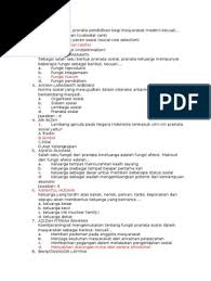 Maybe you would like to learn more about one of these? Soal Pranata Sosial