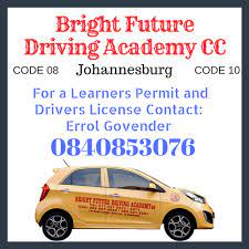 Bright Future Driving Academy Cc We Offer Learners Drivers Licenses On Code 8 And Code 10 Johannesburg Co Driving Academy Learners Permit Drivers License