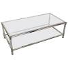 Add to favorites vintage mid century modern chrome and glass table. 1