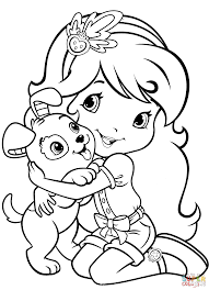 July 7th is national strawberry sundae day. Coloring Pages Of Strawberry Short Cake Coloring Home