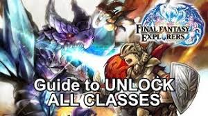 Her goal is to become like the dark fina she always admired. Final Fantasy Explorers Guide How To Unlock All Classes 3ds Youtube