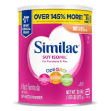 Similac For Spit Up Easy To Digest Infant Formula Reduces Frequency Of Spit Up Supports Brain Eyes Powder 1 41 Lb Tub