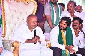 H D Deve Gowda hints at Nikhil Kumaraswamy taking over as JD(S) Karnataka  president Former prime minister H. D. Deve Gowda, who is also the national  president of JD(S), on Saturday hinted