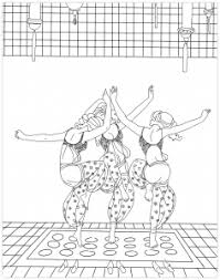 Dragons are complex and range in color and shade. Wall Panel From Iran Oriental Adult Coloring Pages