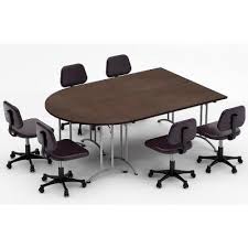 Pin By Kri Sanchez On Home Office In 2020 Round Conference Table Meeting Table Conference Table