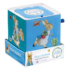 Peter Rabbit Jack In A Box Beatrix Potter Peter Rabbit Gift For Baby And Toddler