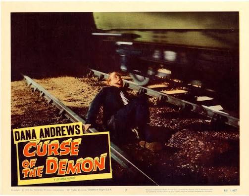 Curse of the Demon 1957 8 Lobby Card set | Sold Details | Four Color Comics