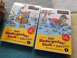Etymologisch bedeutet schrank eigentlich vergittertes gestell, abgeschlossener raum. Vorschule Mit Spass Die Neuen Duden Kindergartenblocke Mit Rabe Linus Apfelbackchen Familienblog