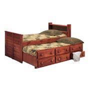 Twin xl twin xl lull wood platform bed frame dimensions:40.25 x 81.25 x 13.5 sku: Shop Totally Kids Twin Xl Captains Bed Twin Xl Storage Bed