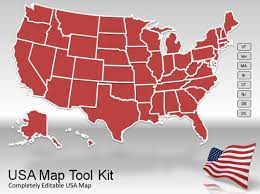 Us Map Toolkit With Us Map Animated Powerpoint Template For Presentations Requiring Animated Powerpoi Powerpoint Templates Business Powerpoint Templates Us Map