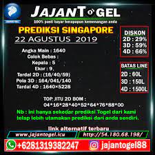 Prediksi Togel Singapore Sgp Kamis 22 Agustus 2019 11 September Sydney Singapura