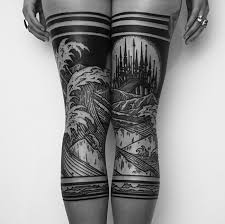 The heartbeat tattoo design below looks spectacular with the wavy lines expressing what actually happens behind the scenes. 45 Of The Most Epic Leg Tattoos Bored Panda
