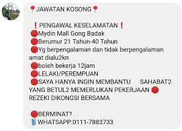 Check spelling or type a new query. Kerja Kosong Area Kuala Terengganu Posts Facebook