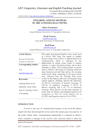 Antologi rasa 2019 the movie database tmdb antologi rasa by ika natassa 6 342 ratings 3 74 average rating 823 reviews antologi rasa quotes showing 1 21 of 21 karena kecanggungan tidak pernah ada di antara dua orang yang tidak ada apa apanya. Pdf Swearing And Its Motives In The Antologi Rasa Novel
