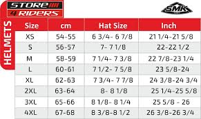 51 methodical studds helmet size chart