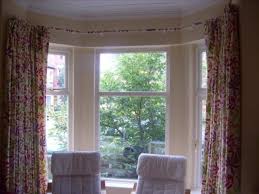On a smaller scale, a colorful swag draped over a single window can also make a bright statement. Curtains For Bay Windows You Ll Love In 2021 Visualhunt