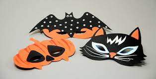 Halloween steht vor der tür und es ist wieder zeit zum basteln! Fertige Eigene Halloween Masken Tolle Bastelei Fur Kinder