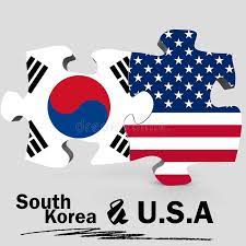5 reasons why north korea hates the usa. Usa And South Korea Flags In Puzzle Stock Illustration Illustration Of Group Countries 41631171