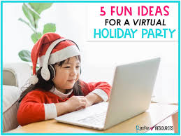Virtual holiday party ideas are specific activities, games and themes for your holiday gathering. 5 Fun Ideas For A Virtual Holiday Party Rockin Resources