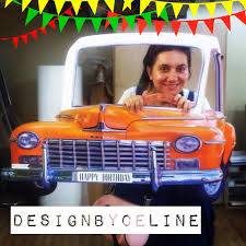 La multi ani, scumpul meu sot! Cerceve Fotocerceve Araba Sekilli 1yas Designbyceline Parti Davet Parti Araba Cerceve