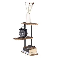 Maybe you would like to learn more about one of these? Corner Shelf 3 Tier Wall Mount Rustic Wood Floating Shelves Woltu Eu