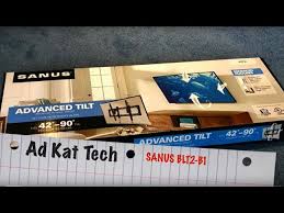 Sanus Wall Mount Blt2 B1 Installation