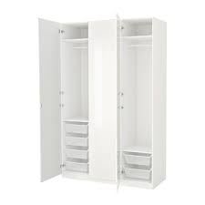 Pax Armoire Penderie Blanc Fardal Vikedal 150x60x236cm Magasinez Sur Fr Ikea Ca Ikea Ikea Pax Wardrobe Ikea Pax Pax Wardrobe