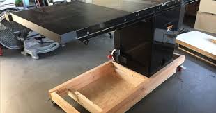 Sawstop Pcs Table Saw Mobile Base Woodworking Circular Saw Table Table Saw Workbench
