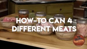 Hello everytime i pressure can raw meat it gets very dry. How To Can 4 Different Meats With A Pressure Canner Youtube