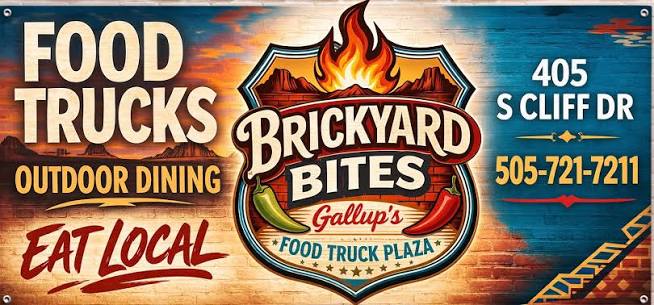 Brickyard Bites Food Truck Plaza — Food court food truck in Gallup, New Mexico