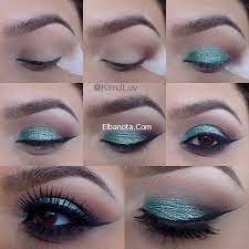 خطوات وضع مكياج العيون بالصور خطوة بخطوة holiday makeup holiday makeup looks fall eye makeup