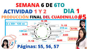 Maybe you would like to learn more about one of these? Semana 6 Dia 3 De 4to Y 5to Del Cuadernillo 5 Actividad 5 Y 6 Produccion Final Paginas 61 Y 62 Youtube