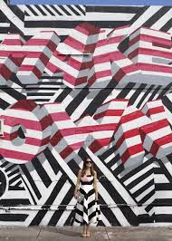 Black And White Graffiti Wall Art Black White Red Wynwood Walls Street Art Murals Street Art Street Art Fashion