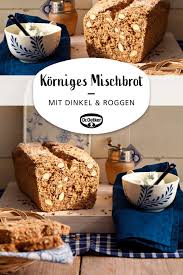 Korniges Mischbrot Rezept Lebensmittel Essen Brot Backen Brot