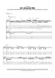 Type any artist, song, or lyric phrase. Buy All Around Me Sheet Music By Flyleaf For Guitar Tab