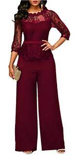 Sie benötigen die richtige garderobe für festliche anlässe und wichtige geschäftstermine? Hosenanzug Damen Festlich Hochzeit Test Vergleich 2021 7 Beste Jumpsuits