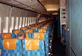 Trans America Boeing 747 Cabin Vintage Airlines Airplane Interior Aircraft Interiors