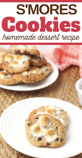 This Easy Smores Cookies Recipe Is A Seriously Easy Cookie That Looks Complicated And Th Homemade Recipes Dessert Cookie Recipes Easy Christmas Cookie Recipes